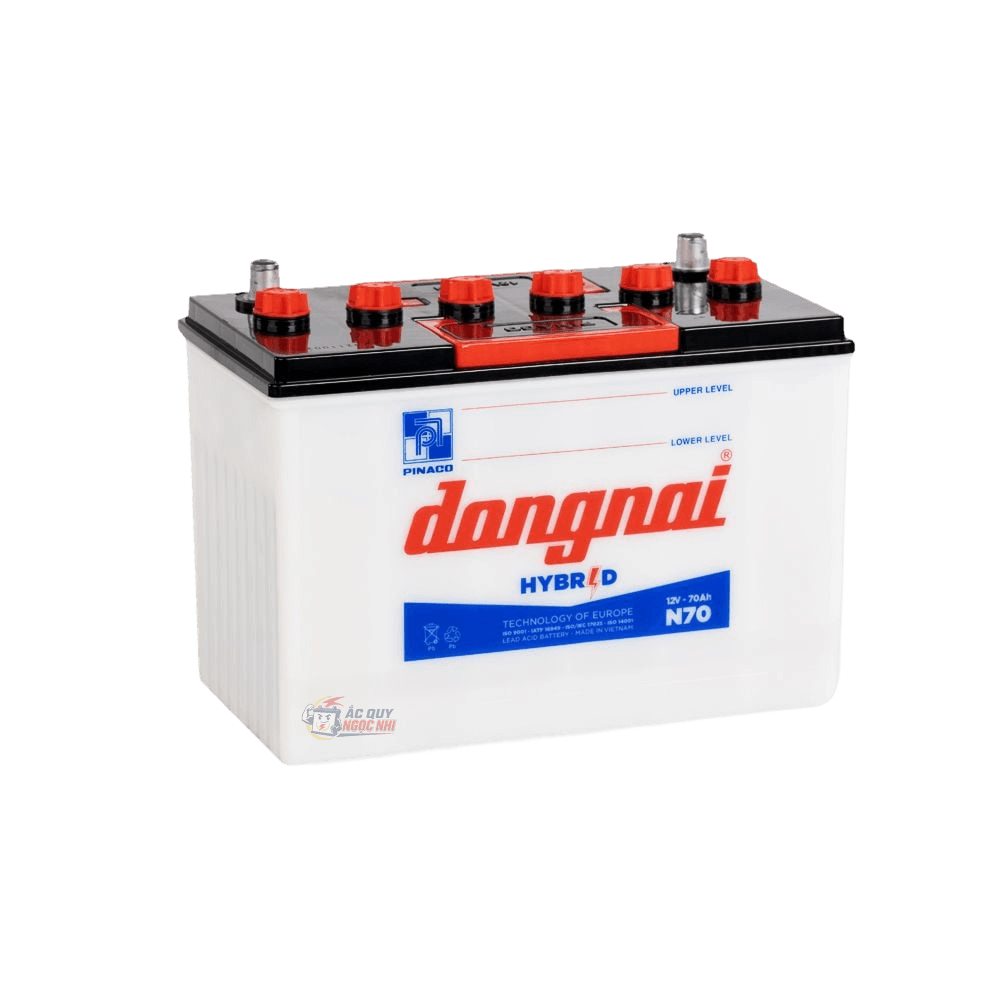 Bình ắc quy Đồng Nai 70Ah ảnh 2