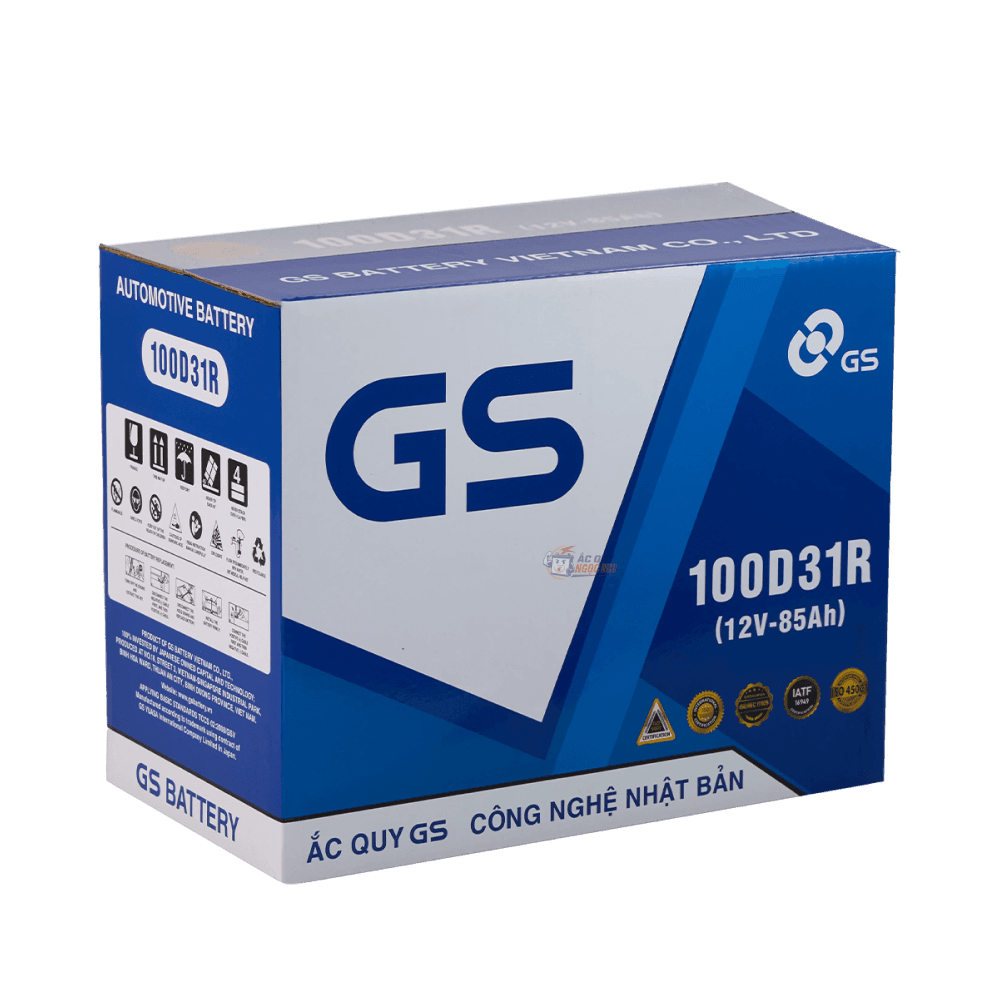 Bình ắc quy GS 85Ah ảnh 2