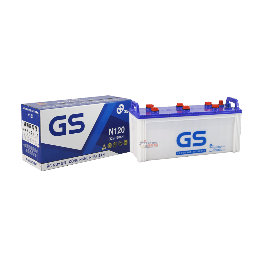 Bình ắc quy GS 120Ah ảnh 2